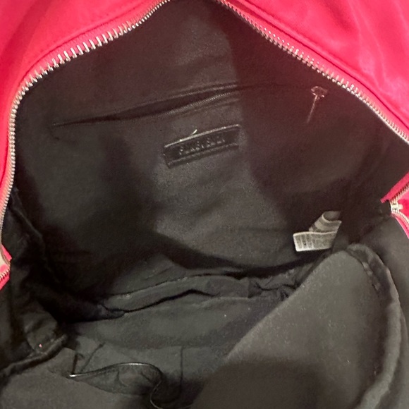 Forever21 mini backpack. Hot pink  used maybe twice. - Picture 3 of 4